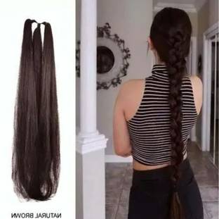 TMS ENTERPRISES Brown Braid Choti  Extension For Women Hair Extension