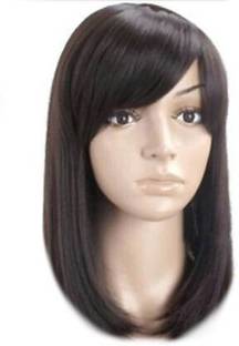 DreamExim Synthetic Straight Full Head Women Wig Heat Resistant Hair Extension