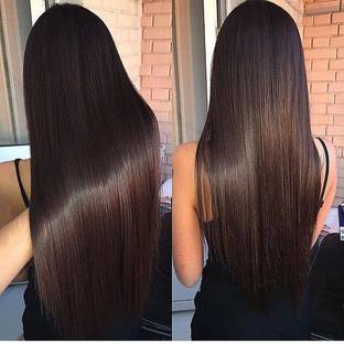 Chanderkash 24Inchs, Straight 5Clips in on Synthetic Hair Extension/Hair Accessory for Women Hair Claw
