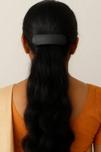 SAR click and shop Premium Synthetic  Extension with Detachable Clip- Easy to Use and Reusable Hair Extension