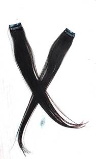 SHIVA I-Tip BROWN 26 INCH Straight Extensions 100 Strands Hair Extension