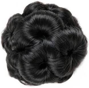 D-DIVINE Black Natural  Juda Bun Hair Extension