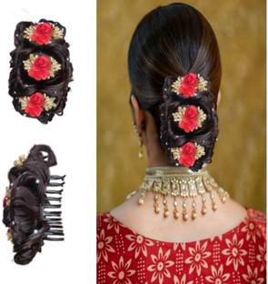 SAJIRI Instant ready to wear clutcher bun hair extension accessory Hair Extension