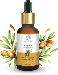 Mystic pure ayurveda Cold Pressed Moroccan Argan Oil For Hair Growth and Smooth Skin Hair Oil