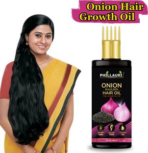 Phillauri Onion Blackseed Hair Strength, Growth, and Shine for Vibrant, Healthy Tresses Hair Oil