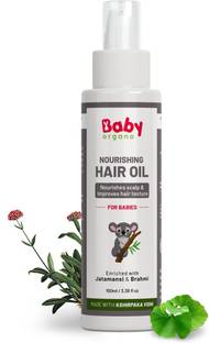 BabyOrgano Scalp Nourishing & Hair Growth Treatment Ayurvedic Oil Enriched With Jatamansi Hair Oil