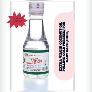 GREENNUT Extra Virgin Coconut Oil (Cold Pressed) Pack of 1 Hair Oil