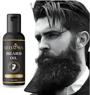 seelora Beard Oil for Growing Beard Faster Beard Growth Oil for Men,(50 ml) Hair Oil