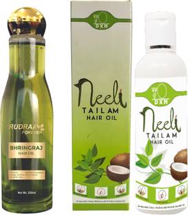 RUDRAA FOREVER Bhringraj Hair Oil & DXN Neeli Tailam  Hair Oil
