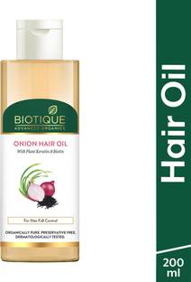 Biotique Advanced Organics Onion With Plant Keratin & Biotin Hair Oil