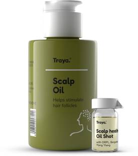 Traya Scalp Oil with Scalp Health Shots | Hair Oil for Healthy Scalp Hair Oil