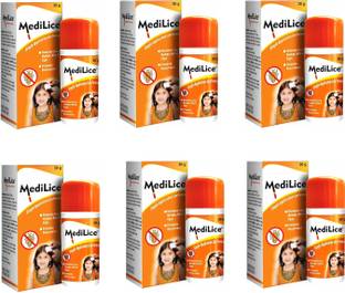 Medilice Anti lice hair wash oil 6 PC  Hair Oil