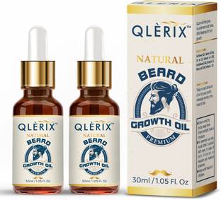 QLERIX Beard Oil Pack of 2 Hair Oil