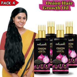 Phillauri Onion Blackseed Hair Strength, Growth, and Shine for Vibrant, Healthy Tresses Hair Oil
