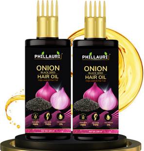 Phillauri Black Seed Onion Hair Oil For Hair Re-growth Hair Oil