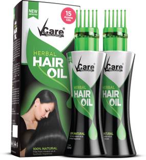 Vcare Herbal Hair Oil With Wonder Cap, Hair Oil