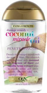 ogx Extra Strength Damage Remedy + Coconut Miracle Penetrating Oil, 3.3 Ounce Hair Oil
