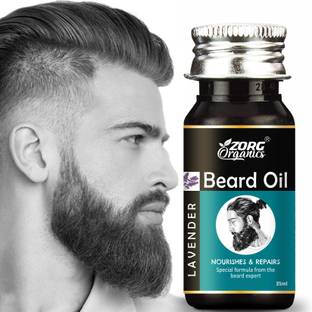 Zorg Organics Beard Growth Oil |Lavender| Blend of 8 Natural Oils| Hair Oil