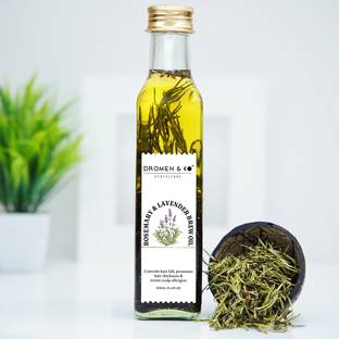 Dromen & Co Rosemary & Lavender Brew Oil Controls hair falls hair regrowth Hair Oil