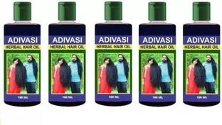 Adivasi Hair oil 100ml*5 Combo Kit Hair Oil