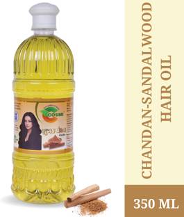 COSMI Chandan (Sandalwood) Hair Oil, Chandan Hair Oil Suitable For All Hair Types Hair Oil
