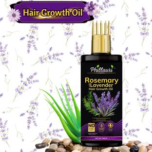 Phillauri ROSEMARY ESSENTIAL OIL For Skin, Fast Hair Growth 100% Pure & Natural Hair Oil