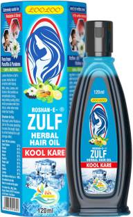 looloo Roshan-e-Zulf Hair Oil 120ml |Herbal Hair Oil |Mint, Brahmi & Henna Hair Oil