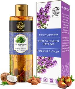 buddha natural Anti Dandruff Hair Oil - (150 ml) Controls Dandruff and Revitalizes Hair Hair Oil