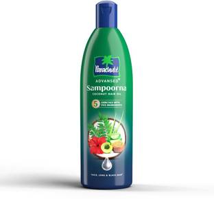 Parachute Advansed Sampoorna Coconut Hair Oil With 5 Special Herbs, For Long, Thick & Black Hair Hair Oil
