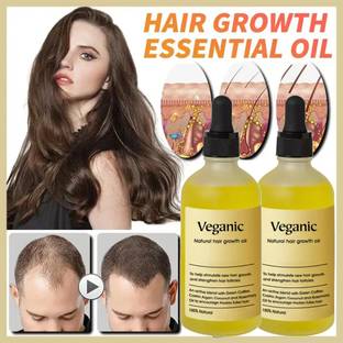 Veganic Natural Hair growth oil for Scalp Cleansing Hair Hair Oil