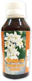 J Organics Chameli Oil for Hanumanji Puja | Jasmine Oil | Unrefined Hair and Skin Care Hair Oil