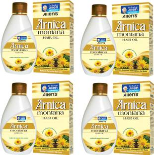 Allen's Arnica Montaa Hair Oil (100 ml x 4 Packs) Hair Oil