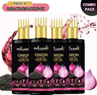 Phillauri Black Seed Onion Oil for Hair Regrowth & Hair Fall Control Hair Oil