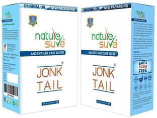 Nature Sure Jonk Tail Hair Oil for Men and Women - 2 Packs (150 ml Each) Hair Oil