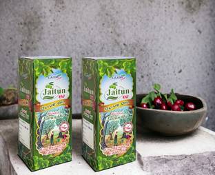 LAXMI JAITUN TAIL Olive oil Moisturizes Skin, Fights Signs Of Aging, Improves Skin Health, Keeps Hair Healthy, Helps Remove Makeup Hair Oil