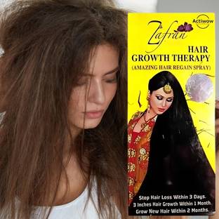 ACTIWOW Zafran Hair Growth Therapy oil For Thik & Smooth Hair Hair Hair Oil