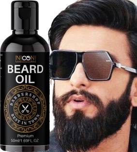 NIOON Active Formula Based Beard Oil for Patchy Beard and No Beard Solution  Hair Oil