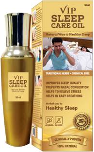 VIP Sleep Care Oil | Natural Sleep oil for Better snore relief | 100% herbal Hair Oil