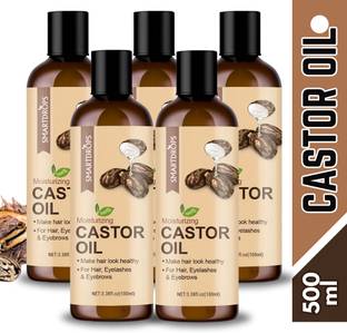 smartdrops Castor Oil Cold Pressed To Support Hair Growth Oil For Hair Loss Control Hair Oil