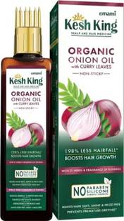 Kesh King Organic Onion oil with curry leaves 100ml Hair Oil