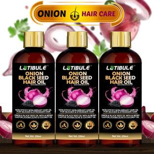 Latibule Naturals Onion Hair Oil for Hair Growth with Power of Coconut, Jojoba Oil Hair Oil