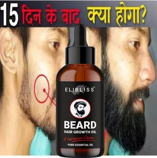 ELIBLISS Beard Oil For Beard Hair Growth and Moustache for Men  Hair Oil