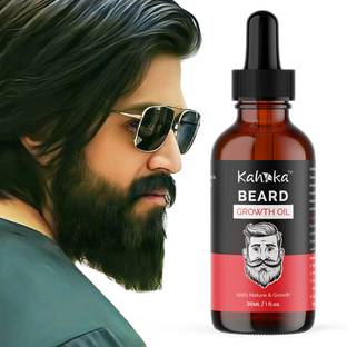Kahika Beard and Hair Growth Oil | Best Beard Oil for Patchy Beard Hair Oil