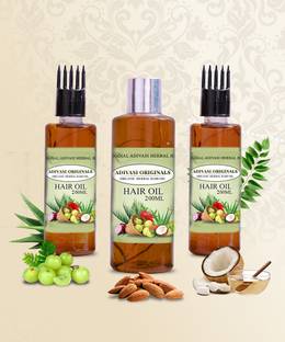Vigoraahi Herbal Originals Organic Herbal Hair Oil - Pure Hair Oil Original 200ml Hair Oil