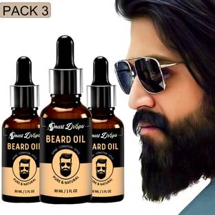 smartdrops 10x Supreme Quality Beard Growth Oil With Advanced Formula Based  Hair Oil