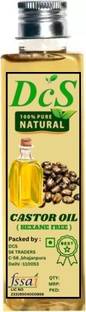 DCS Castor Seed Oil,For Getting Rid of Stretch Marks & Hair Growths Hair Oil 100 ml Hair Oil