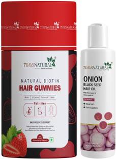 7 Days Onion Oil Promotes Hair Growth & Controls Hairfal Hair Oil