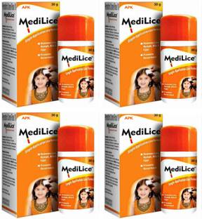 Medilice Anti lice hair wash oil 4 PC Hair Oil