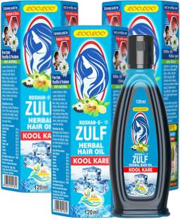 looloo Roshan-e-Zulf Hair Oil 120ml |Herbal Hair Oil |Mint, Brahmi & Henna Hair Oil