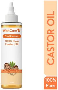WishCare Premium Cold Pressed Castor Oil For Hair and Skin Hair Oil